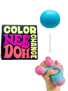 🆕 💙 BLEU NeeDoh Color-Changing Squishy🔥 VIRAL on TikTok! OUT OF STOCK